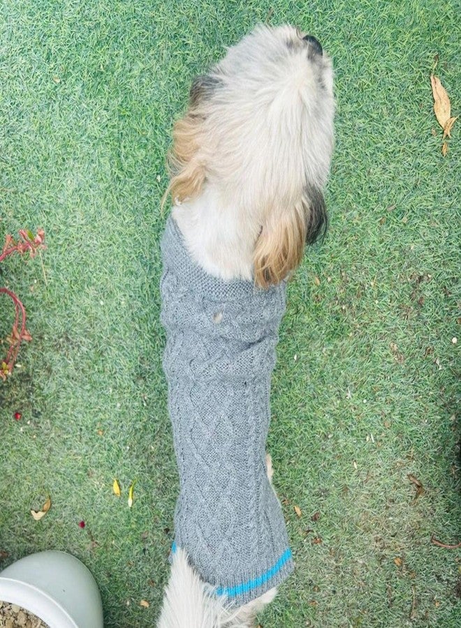 Lulala Winter Dog Sweater for Small Dogs | Soft Knitted Pet Jumper for Shih Tzu, Pomeranian, Puppy | Cozy & Warm Pullover for Cold Weather - Image 4